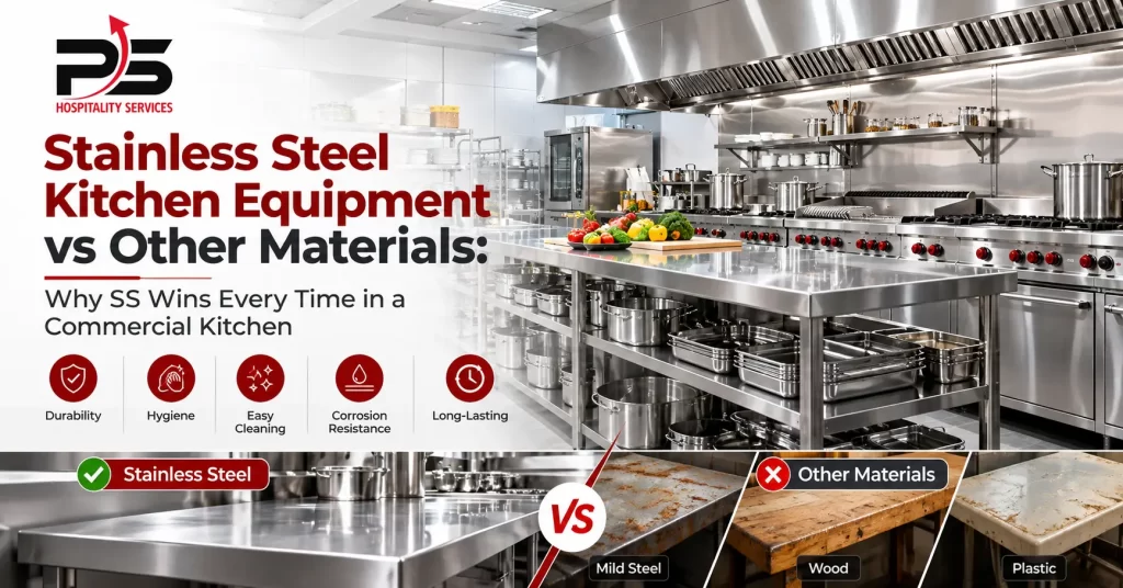 Stainless Steel Kitchen Equipment vs Other Materials